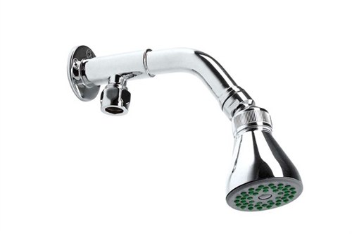 Intacept Commercial Shower Arm & Rub Clean Head - Bottom Entry